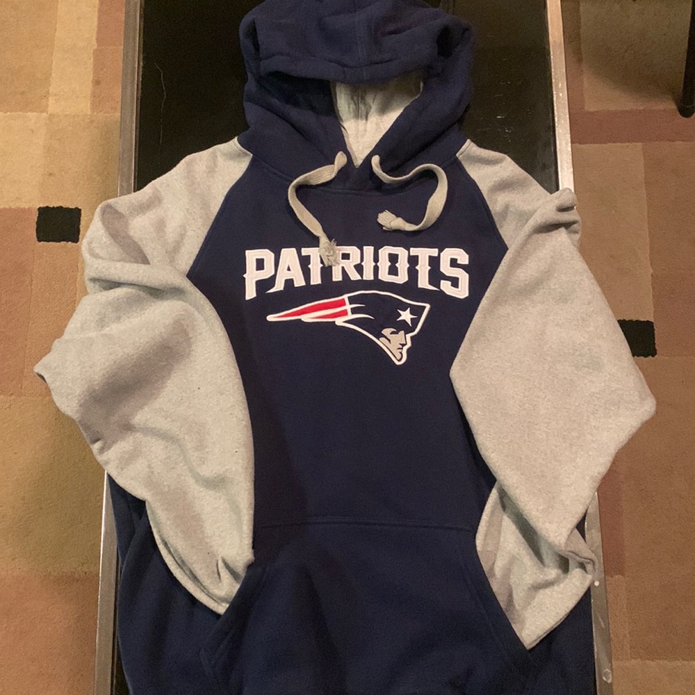 NFL New England Patriots Embroidered Hoodie